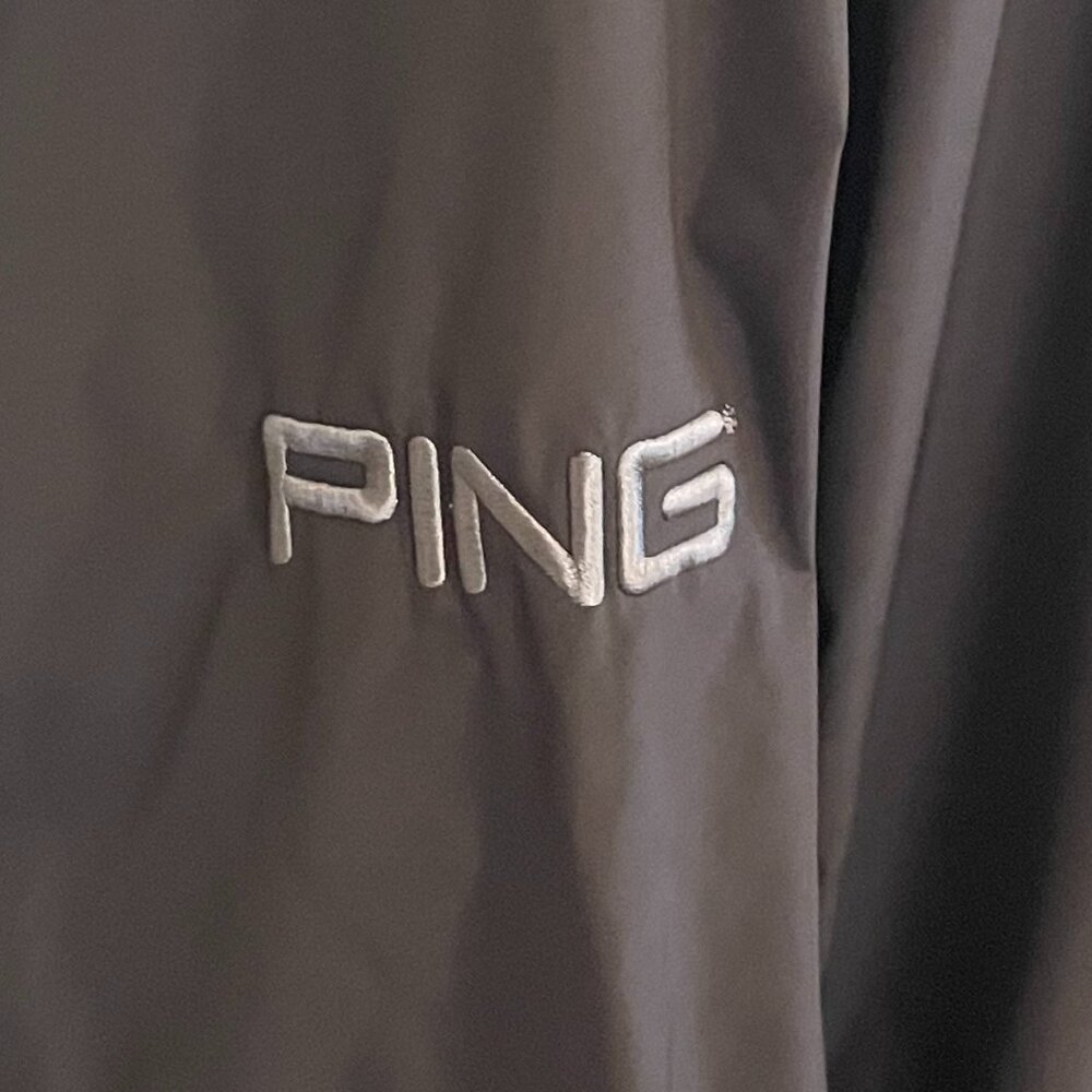 Ping Men's Black Collection Performance Dynamics Full Zip Windbreaker Jacket XL - Picture 7 of 10